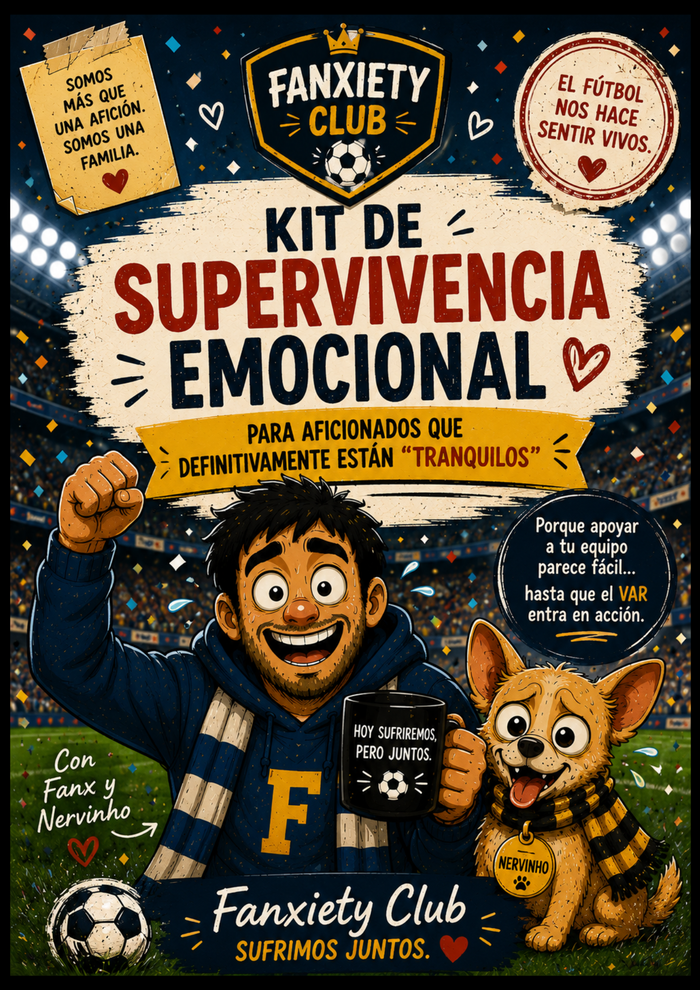 Kit de Supervivencia Emocional Fanxiety Club™ | Descarga Gratuita