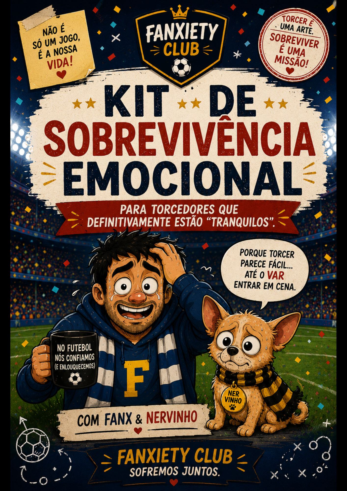 Kit de Sobrevivência Emocional Fanxiety Club™ | Download Gratuito