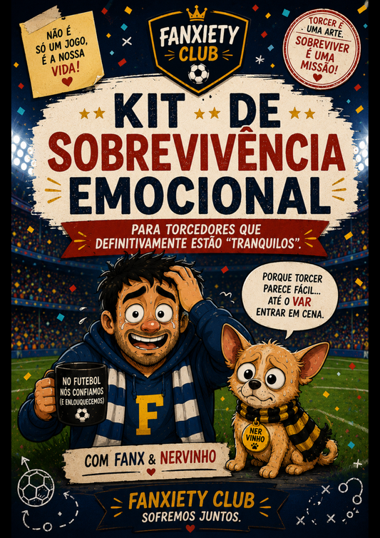 Kit de Sobrevivência Emocional Fanxiety Club™ | Download Gratuito